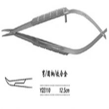 金鍾顯微眼用(yong)持針鉗圓柄 YZE110 12.5cm 彎 圓柄（钛）