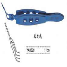 金鍾晶體(ti)折疊鑷  YAD020 11cm 反力(li)式(shi)