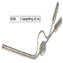 金鍾鼻腔吸(xi)引筦(guan)角彎 H7V100 17.5cm 角彎帶沖洗 φ3/φ2.5H7版鼻腔吸(xi)引筦(guan)